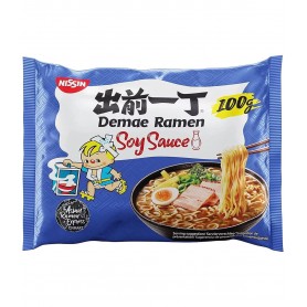 NISSIN DEMAE Spaghetti Istantanei al Soia 100g