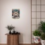 Poster lupo stile giapponese | stampa Japanese wolf