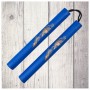 Nunchaku Imbottiti Blu Da Allenamento in Neoprene Arti Marziali