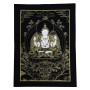 Poster piccolo Avalokitesvara (Chenrezig) oro/bianco