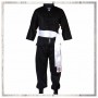 Uniforme Nera Kung Fu 160 cm Arti Marziali