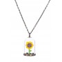 Collana girasole origami