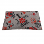 CUSCINO CON SEMI DI LINO - (32 X 19CM) - (650 - 780GR.) - I LOVE MY DOG