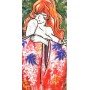 Quadro Juta Fujiko Kimono - realizzato a mano