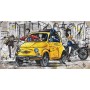 Quadro Juta Lupin 3, 2,1 - realizzato a mano