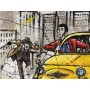 Quadro Juta Lupin 3, 2,1 - realizzato a mano