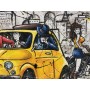 Quadro Juta Lupin 3, 2,1 - realizzato a mano