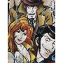 Quadro Juta Lupin 5 -realizzato a mano