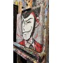 Quadro Juta Lupin Classic -realizzato a mano